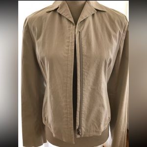 Banana Republic Womens Jacket Stone Sz S